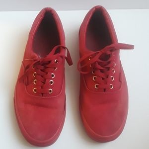 These Van's are picking up dust and sitting